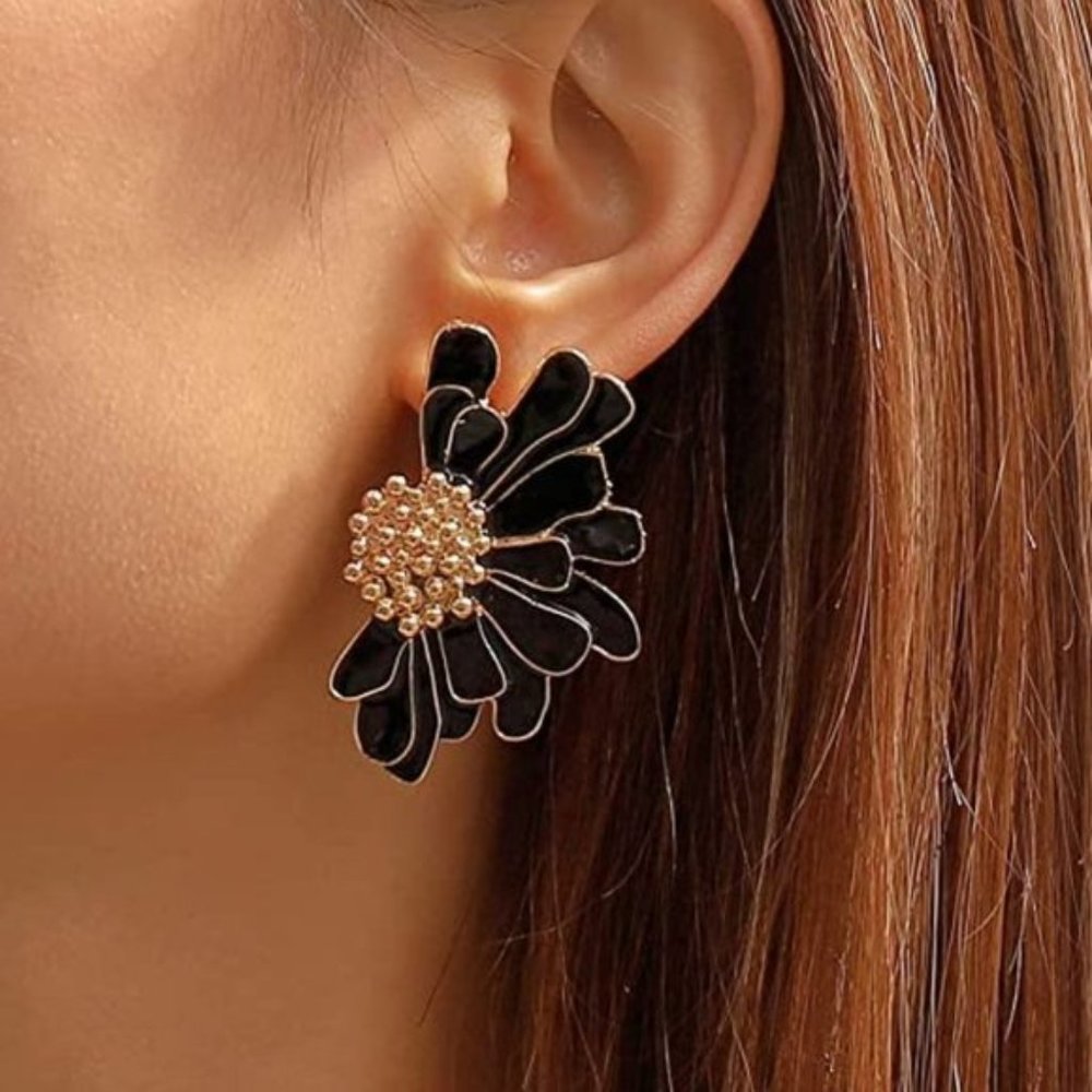 Magical Flower Statement Earrings